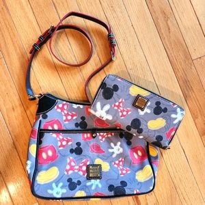 Disney Dooney and Bourke - Best of Mickey - Body Parts - Crossbody
